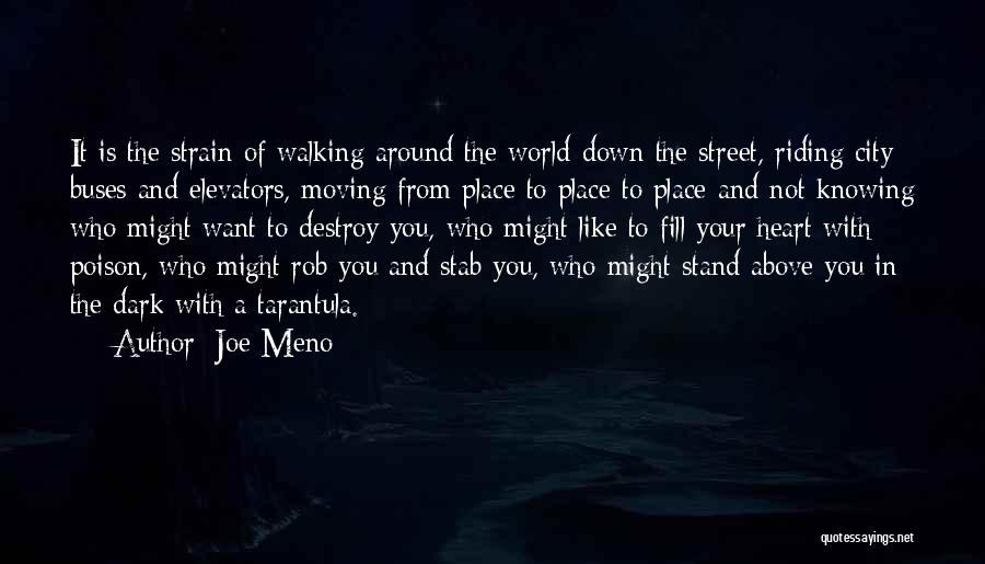 Above The City Quotes By Joe Meno