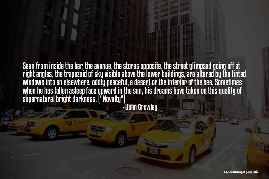 Above The City Quotes By John Crowley