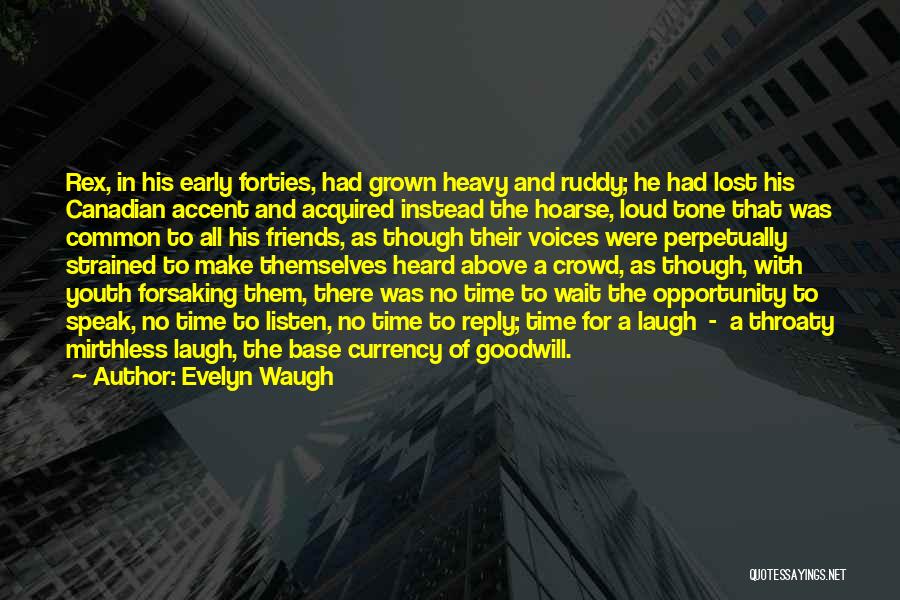 Above The Crowd Quotes By Evelyn Waugh