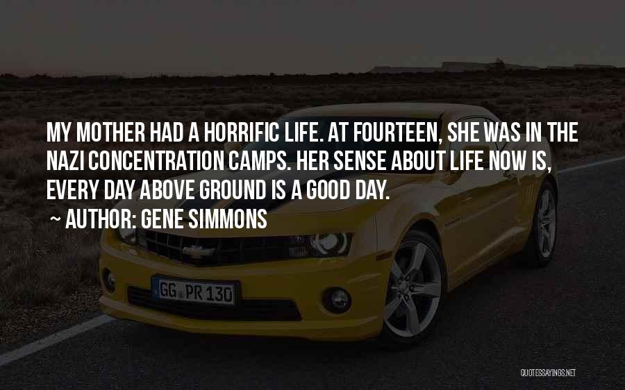 Above The Ground Quotes By Gene Simmons