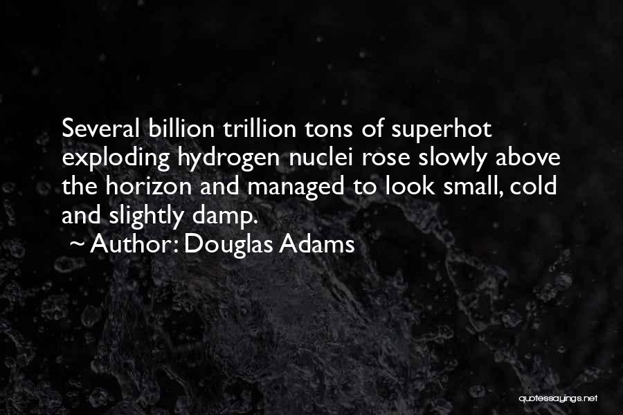 Above The Horizon Quotes By Douglas Adams