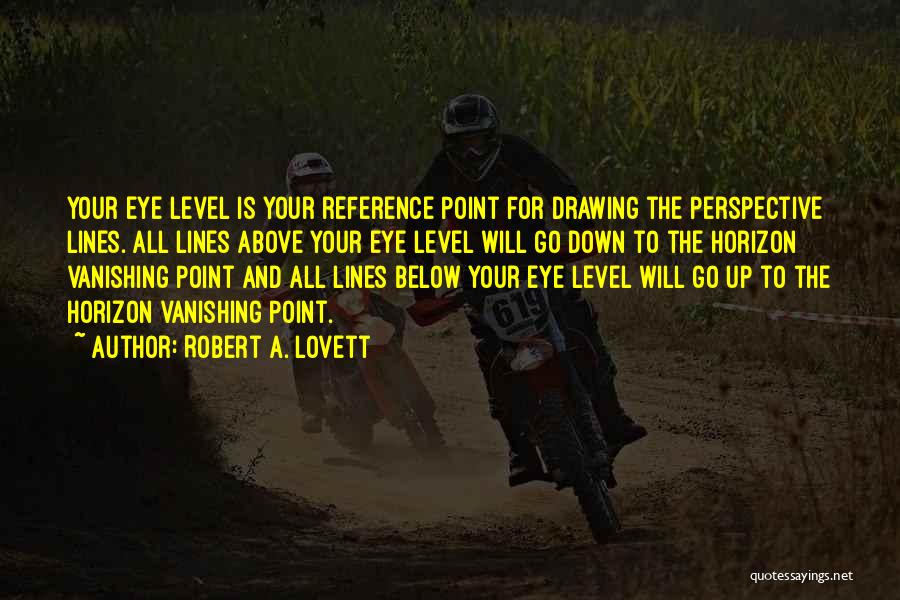 Above The Horizon Quotes By Robert A. Lovett