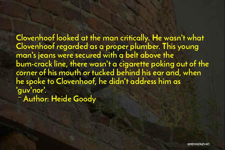 Above The Line Quotes By Heide Goody