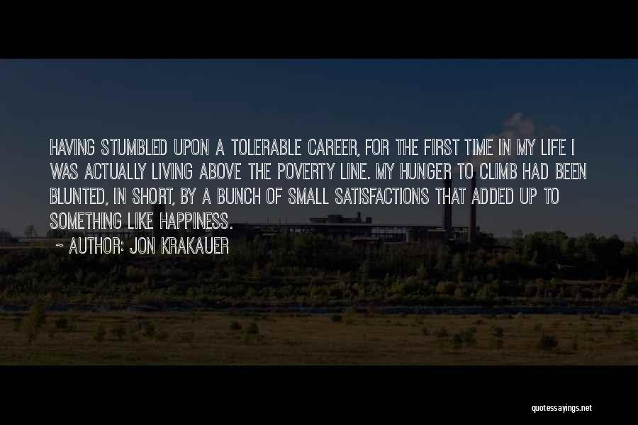 Above The Line Quotes By Jon Krakauer