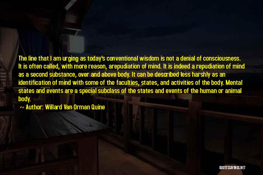 Above The Line Quotes By Willard Van Orman Quine