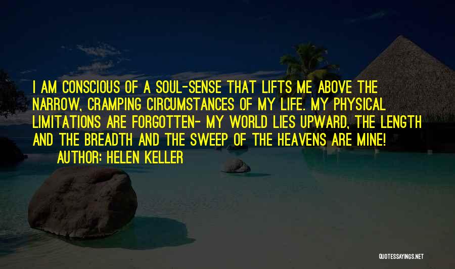 Above The World Quotes By Helen Keller