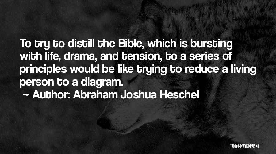 Abraham Bible Quotes By Abraham Joshua Heschel