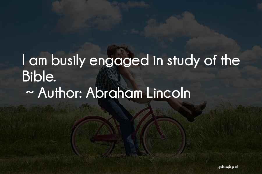 Abraham Bible Quotes By Abraham Lincoln