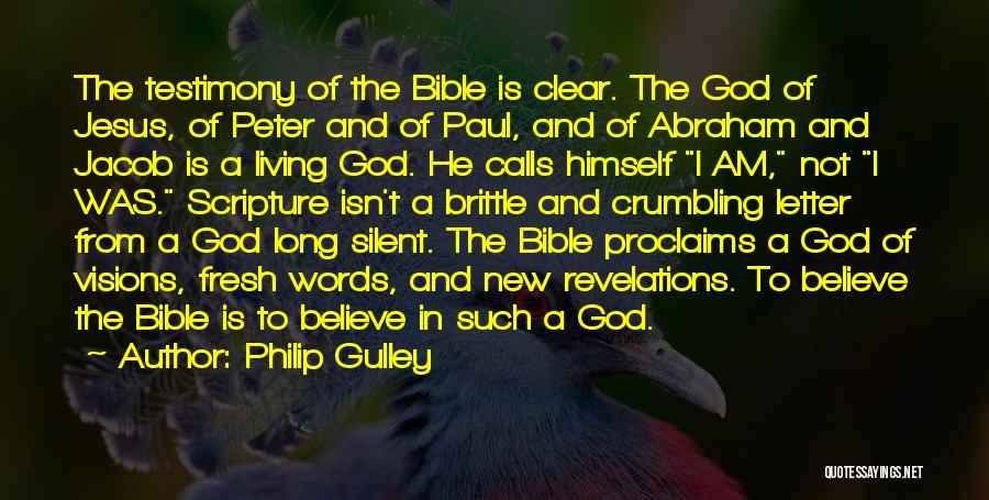 Abraham Bible Quotes By Philip Gulley