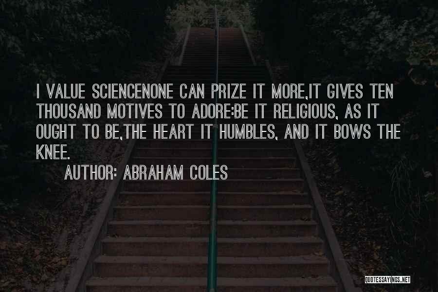 Abraham Coles Quotes 492014