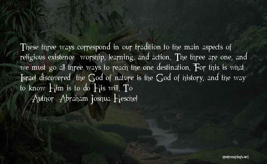 Abraham Joshua Heschel Quotes 119301