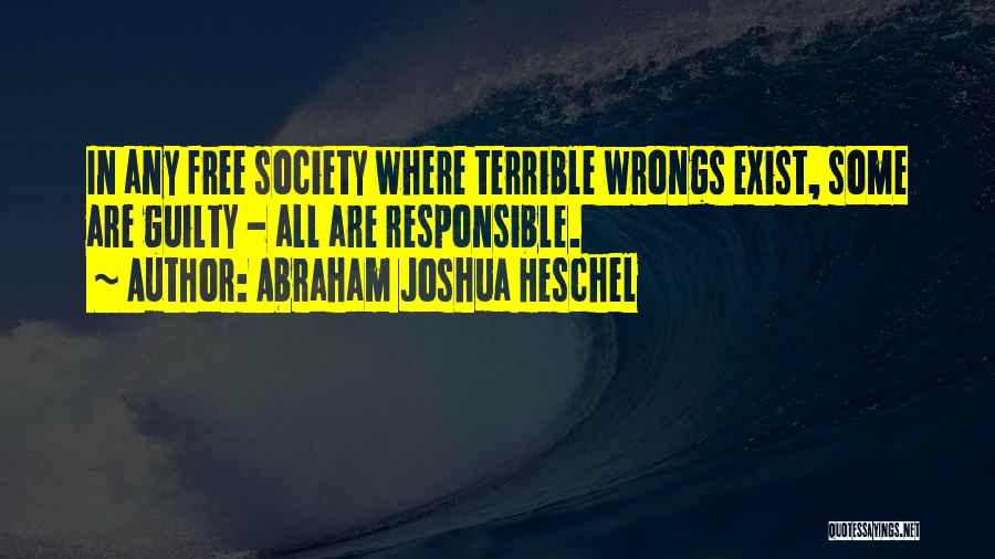 Abraham Joshua Heschel Quotes 1484310