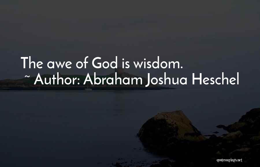 Abraham Joshua Heschel Quotes 1818581