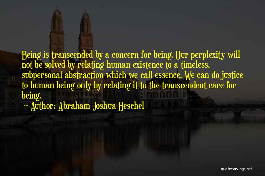 Abraham Joshua Heschel Quotes 465084