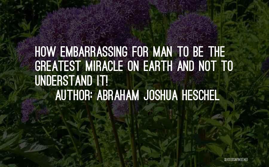 Abraham Joshua Heschel Quotes 562713
