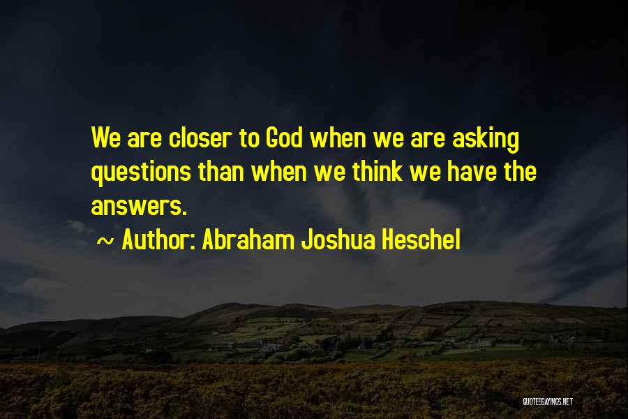 Abraham Joshua Heschel Quotes 919184