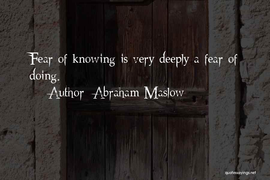 Abraham Maslow Quotes 968778