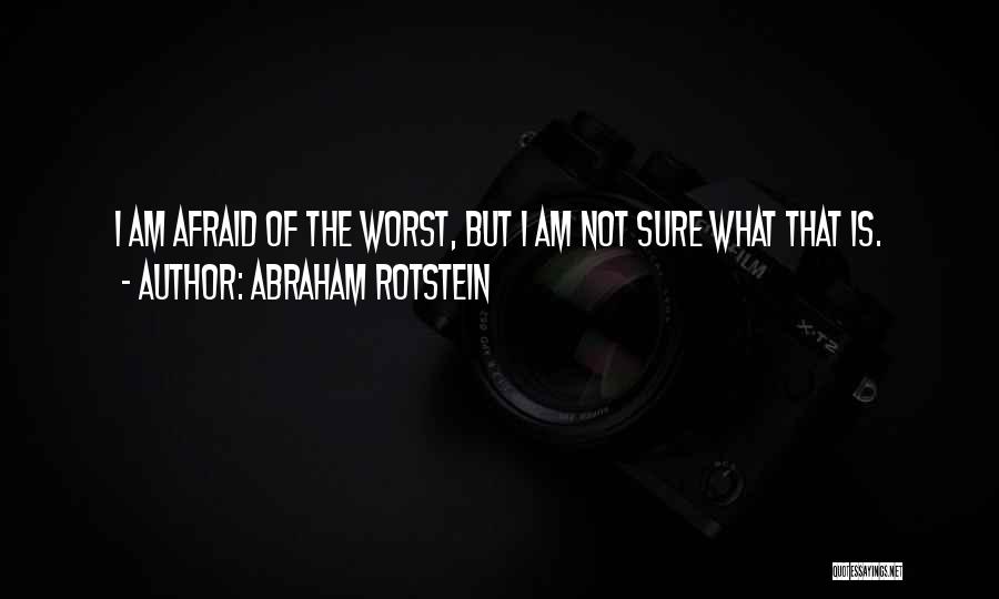 Abraham Rotstein Quotes 463343