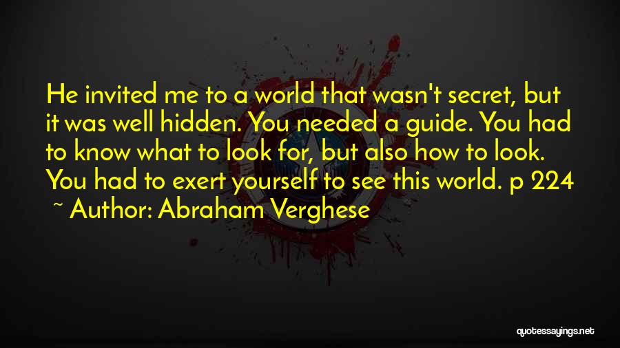 Abraham Verghese Quotes 1396752