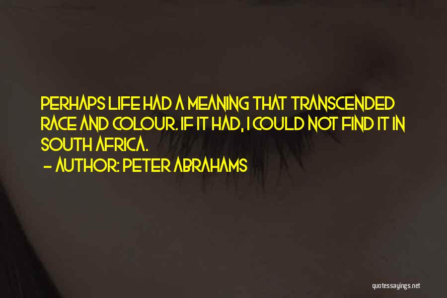 Abrahams Quotes By Peter Abrahams