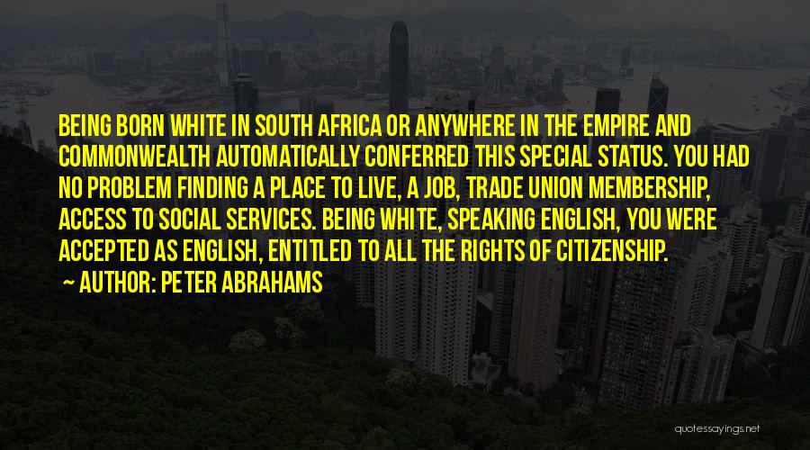 Abrahams Quotes By Peter Abrahams