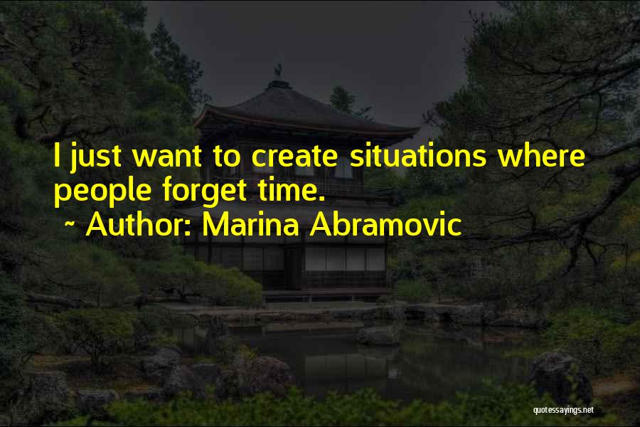 Abramovic Quotes By Marina Abramovic