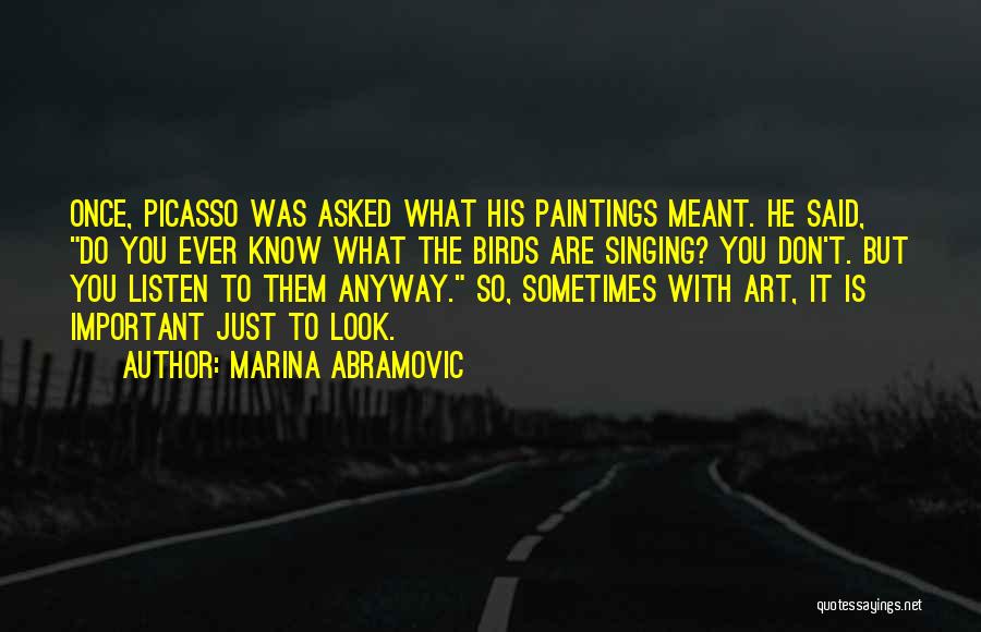 Abramovic Quotes By Marina Abramovic