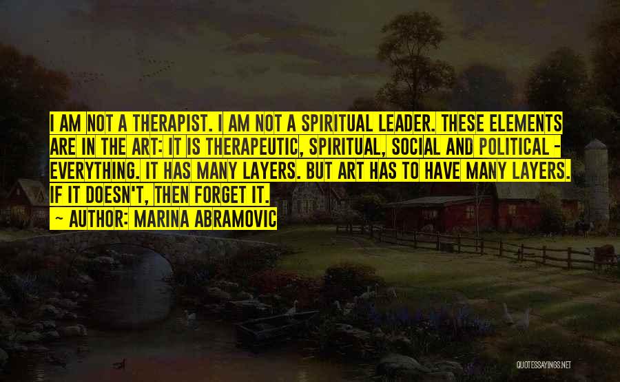 Abramovic Quotes By Marina Abramovic