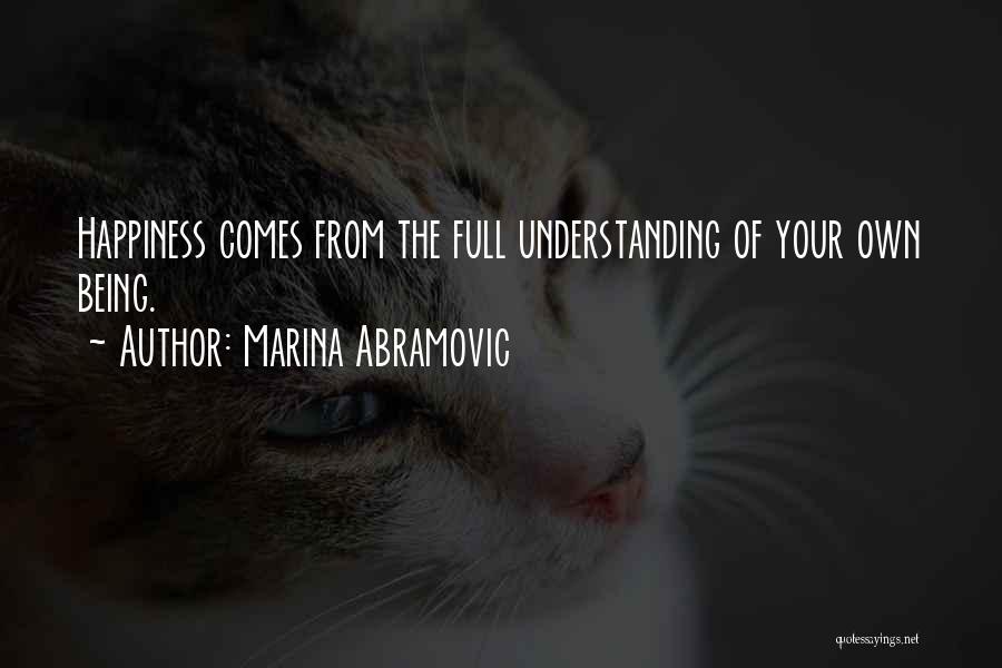 Abramovic Quotes By Marina Abramovic