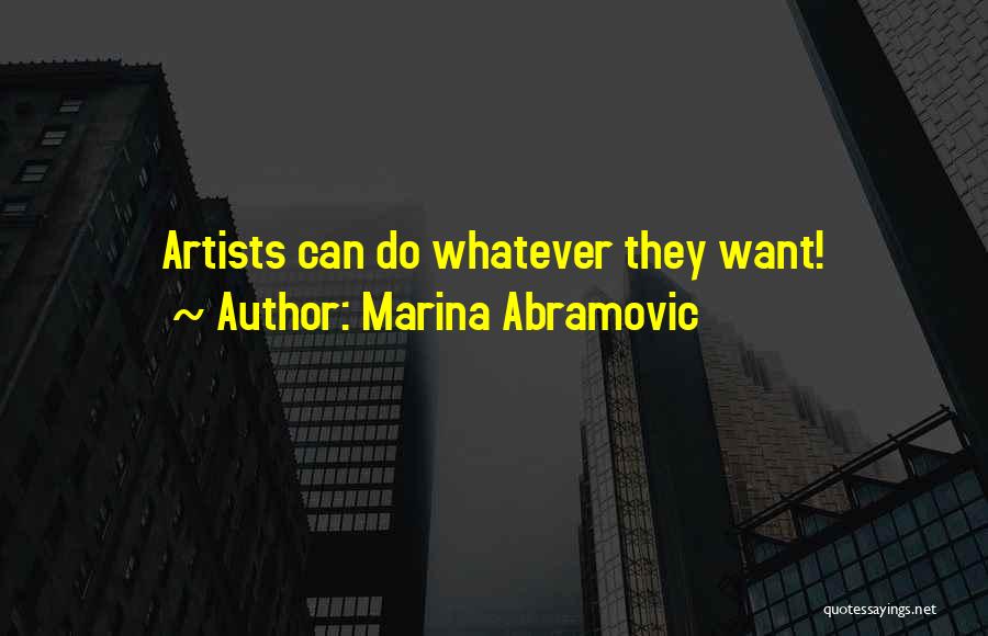 Abramovic Quotes By Marina Abramovic