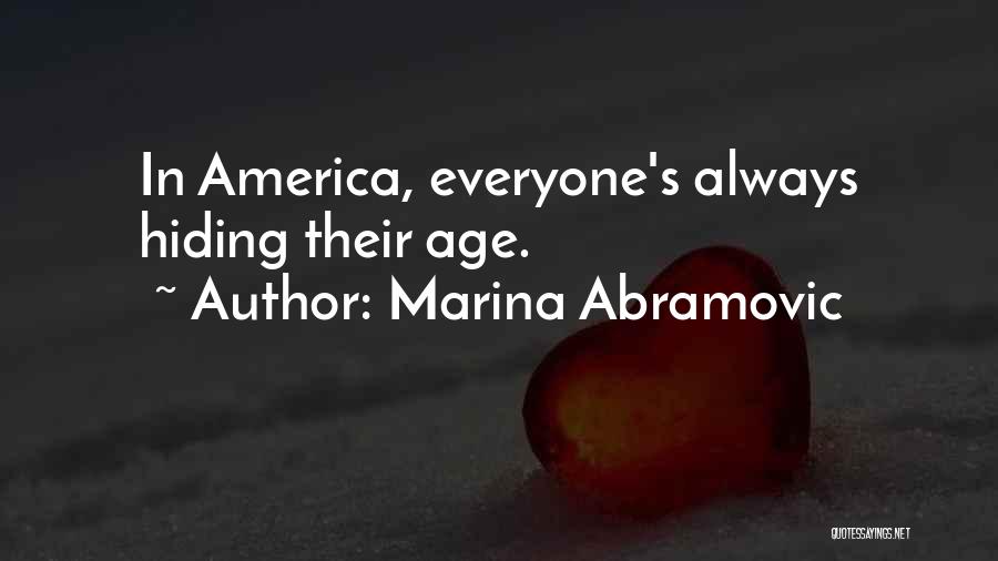 Abramovic Quotes By Marina Abramovic