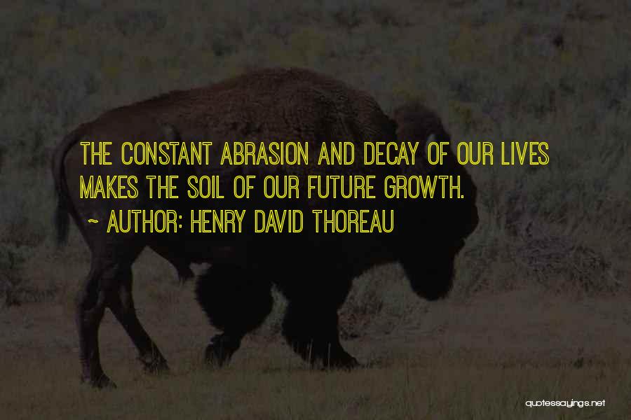 Abrasion Quotes By Henry David Thoreau