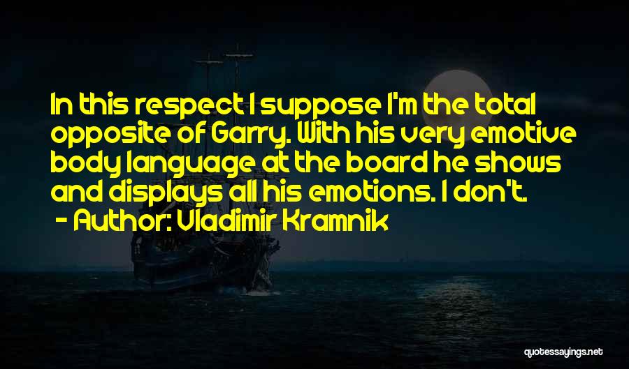 Abrek Bay Quotes By Vladimir Kramnik