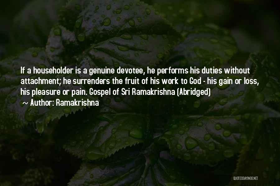 Abridged Quotes By Ramakrishna