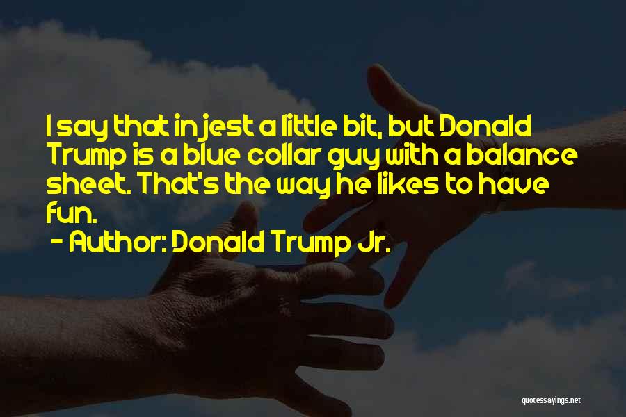 Abridgment In A Sentence Quotes By Donald Trump Jr.