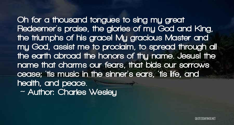 Abroad Life Quotes By Charles Wesley