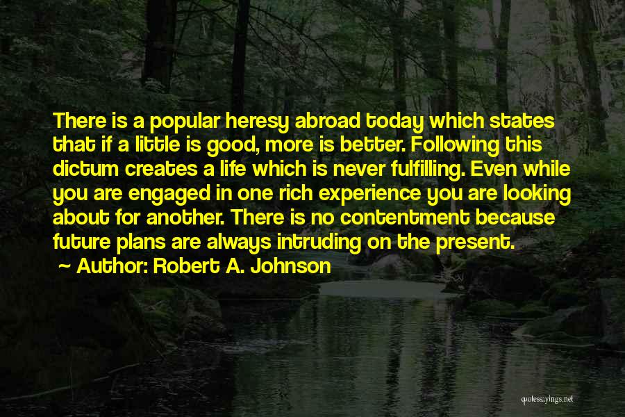 Abroad Life Quotes By Robert A. Johnson