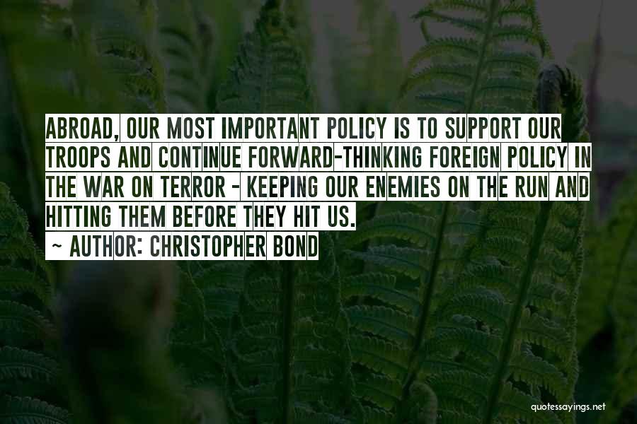 Abroad Quotes By Christopher Bond