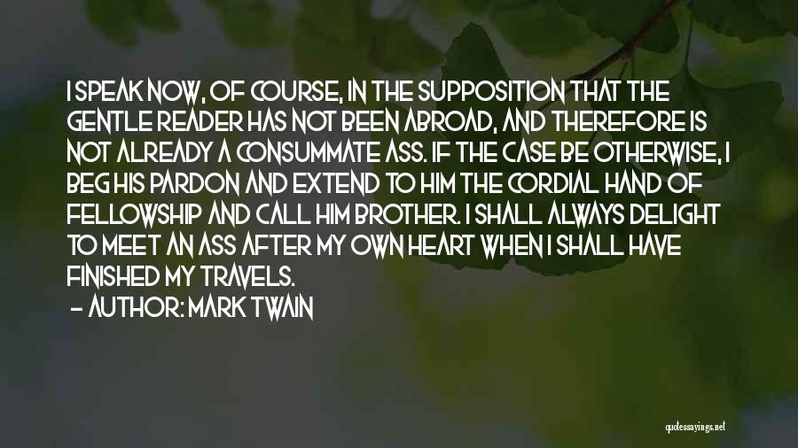 Abroad Quotes By Mark Twain