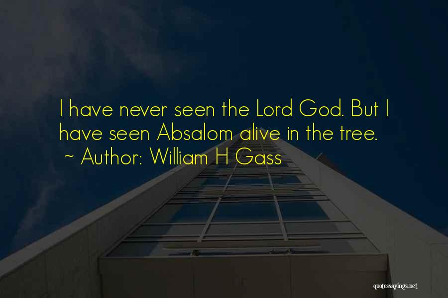 Absalom Quotes By William H Gass