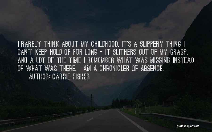 Absence And Missing Someone Quotes By Carrie Fisher