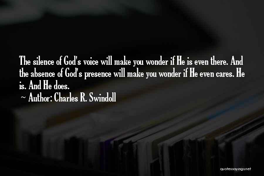 Absence And Presence Quotes By Charles R. Swindoll