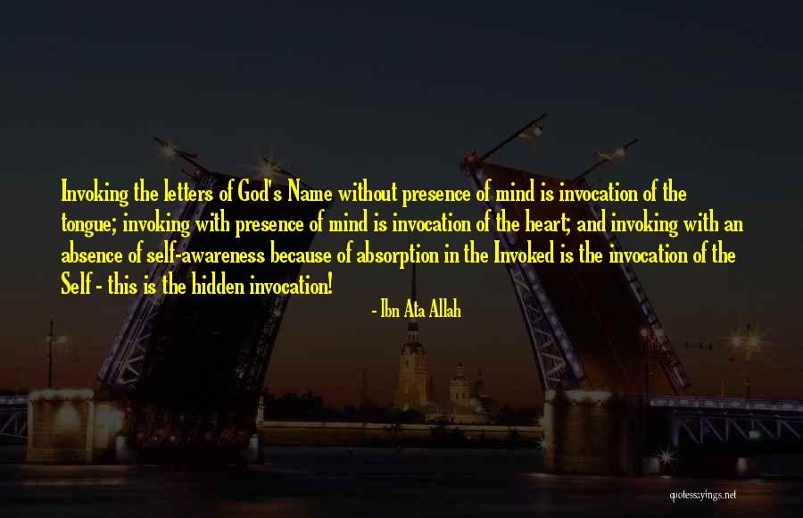 Absence Of God Quotes By Ibn Ata Allah Absence Of God Quotes By Ibn Ata Allah