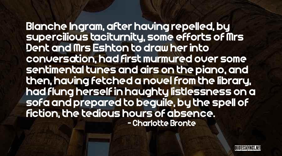 Absence Of Her Quotes By Charlotte Bronte Absence Of Her Quotes By Charlotte Bronte