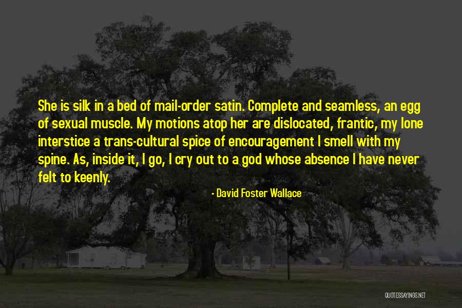 Absence Of Her Quotes By David Foster Wallace Absence Of Her Quotes By David Foster Wallace
