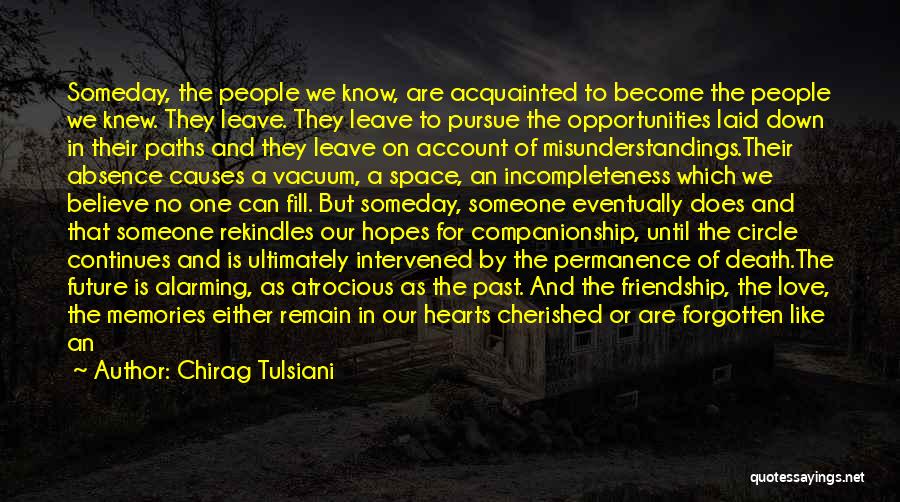 Absence Of Hope Quotes By Chirag Tulsiani
