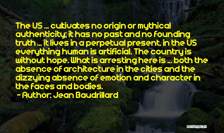 Absence Of Hope Quotes By Jean Baudrillard