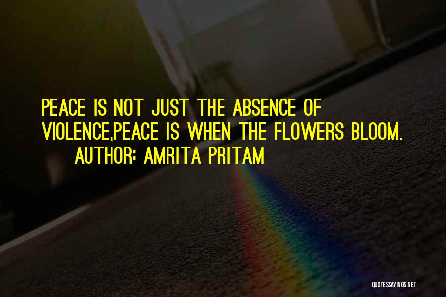 Absence Quotes By Amrita Pritam