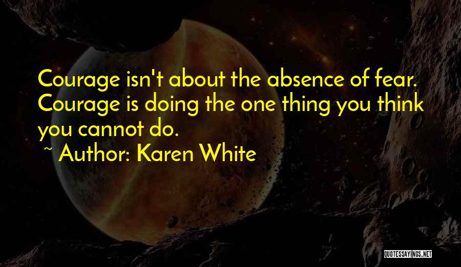 Absence Quotes By Karen White