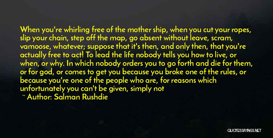 Absent Mother Quotes By Salman Rushdie